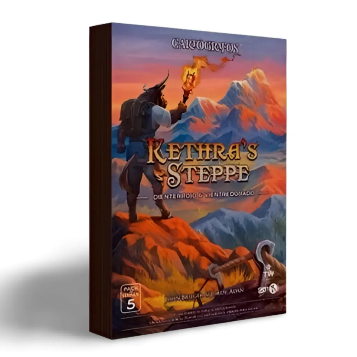 Cartógrafos Expansión Mapa 5: Kethra Steppe