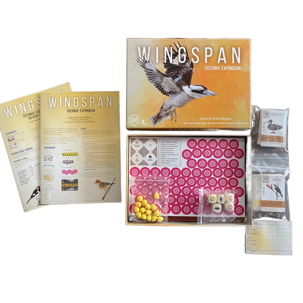 Wingspan: Expansión Oceania