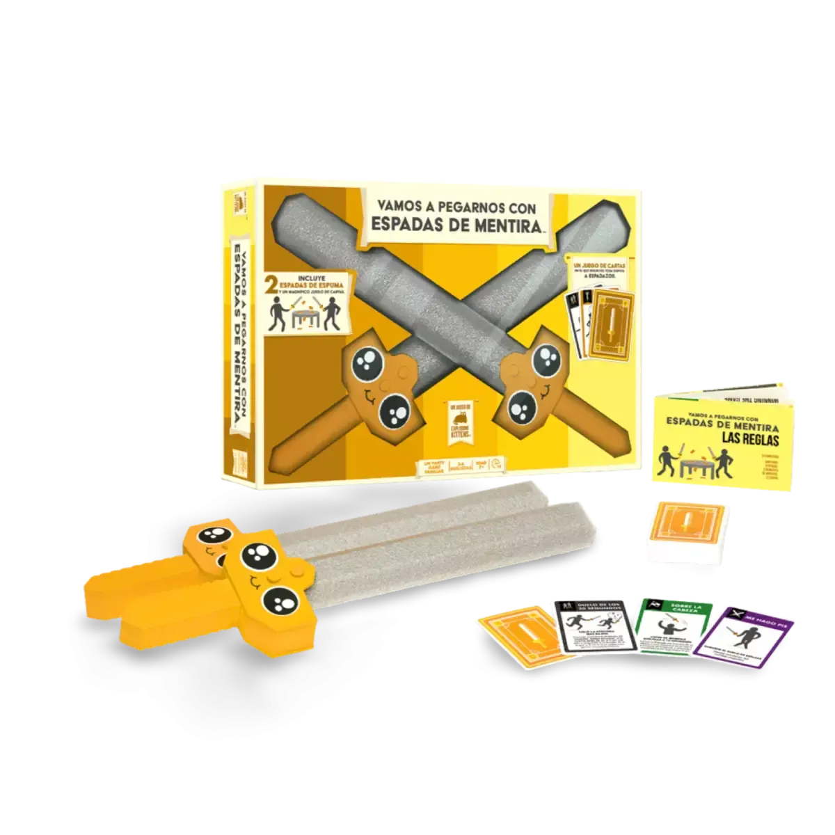 Vamos a Pegarnos con Espadas de Mentira
