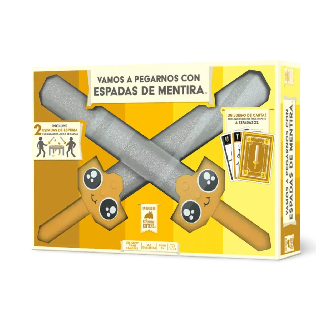 Vamos a Pegarnos con Espadas de Mentira