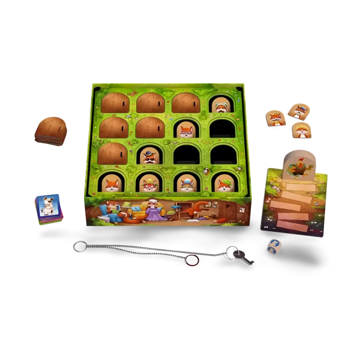 Descubre ¿Quién robó en el Gallinero?