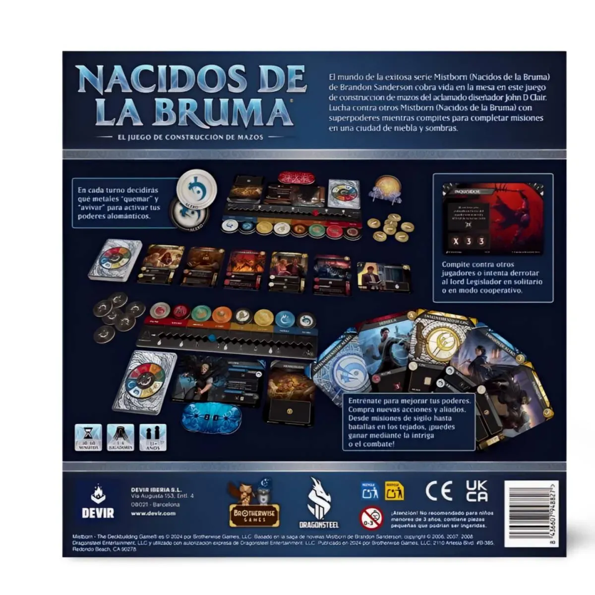 Nacidos de la Bruma: El Juego de Construcción de Mazos