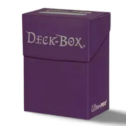 Caja de mazo Deck Box Solid Lila Ultra Pro