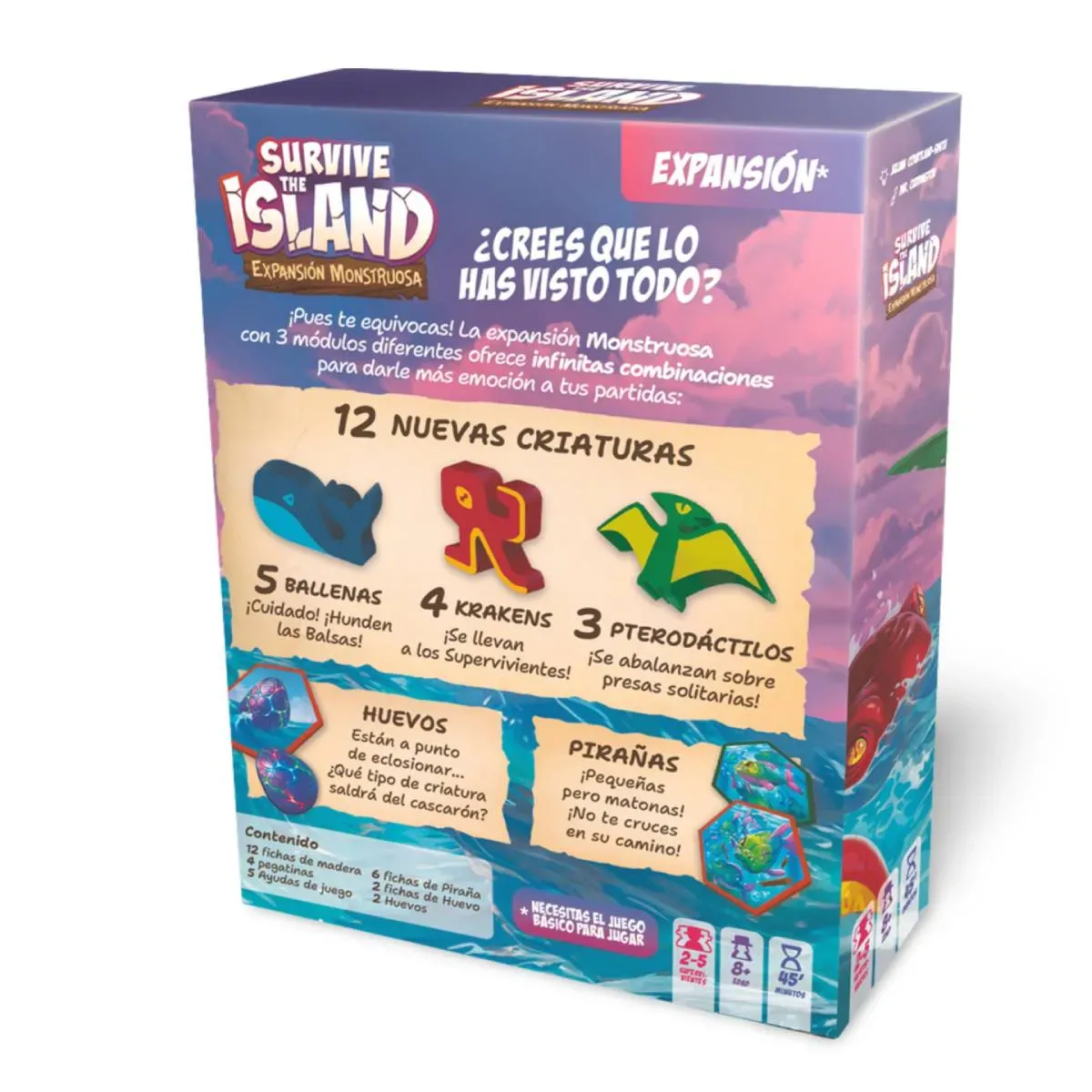 Survive The Island: Expansión Monstruosa