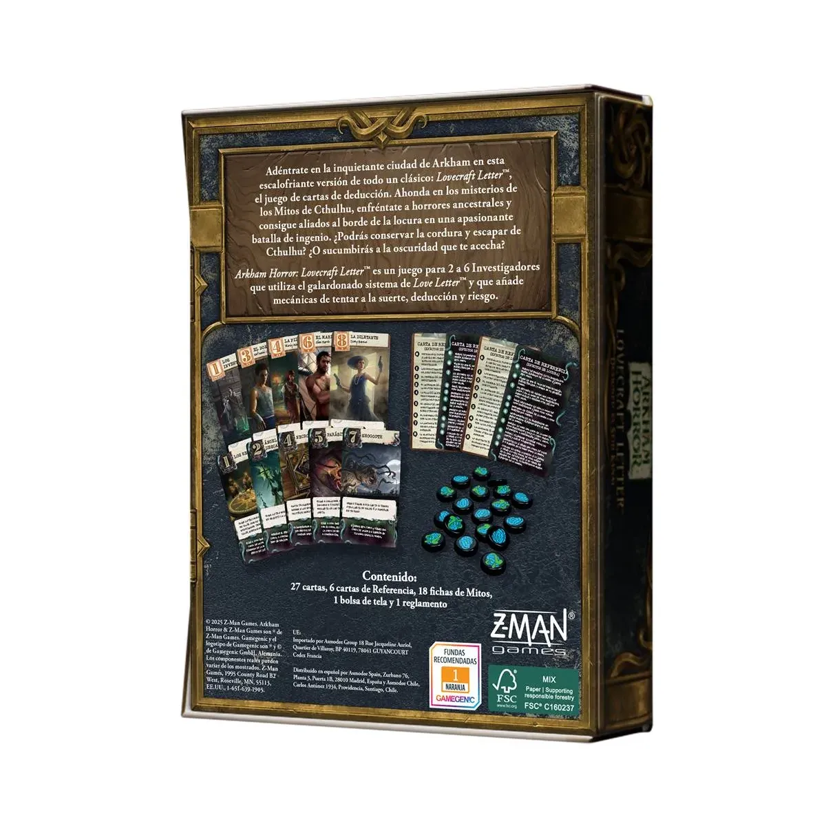 Arkham Horror Lovecraft Letter