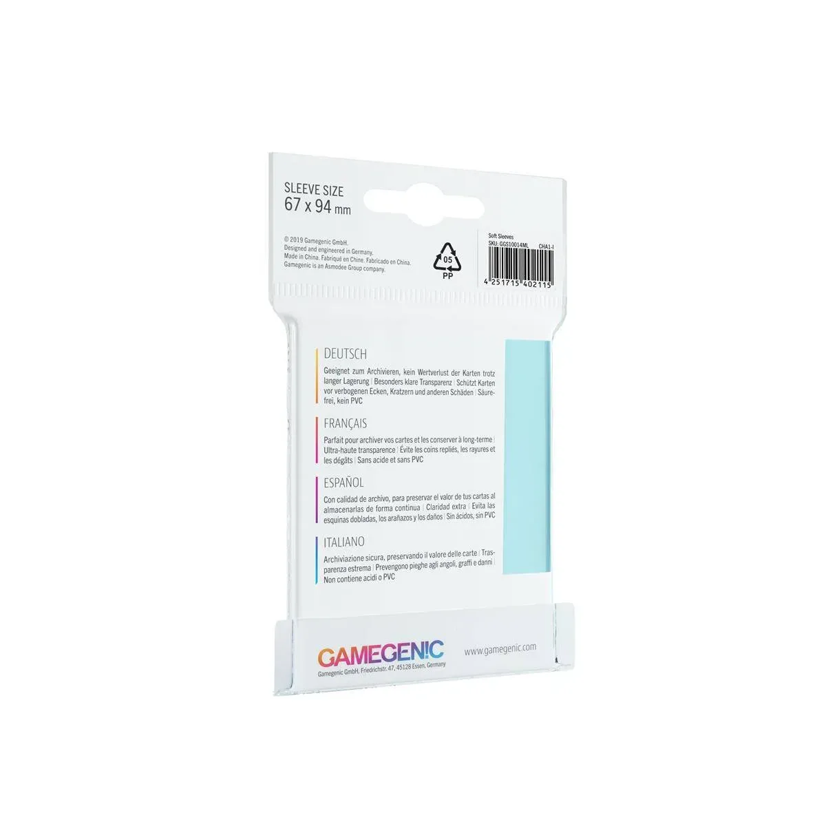 Fundas - Soft Sleeves Pack (100)