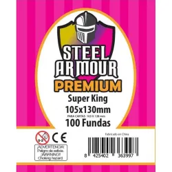 100 Fundas Premium tamaño Super King (105x130mm)