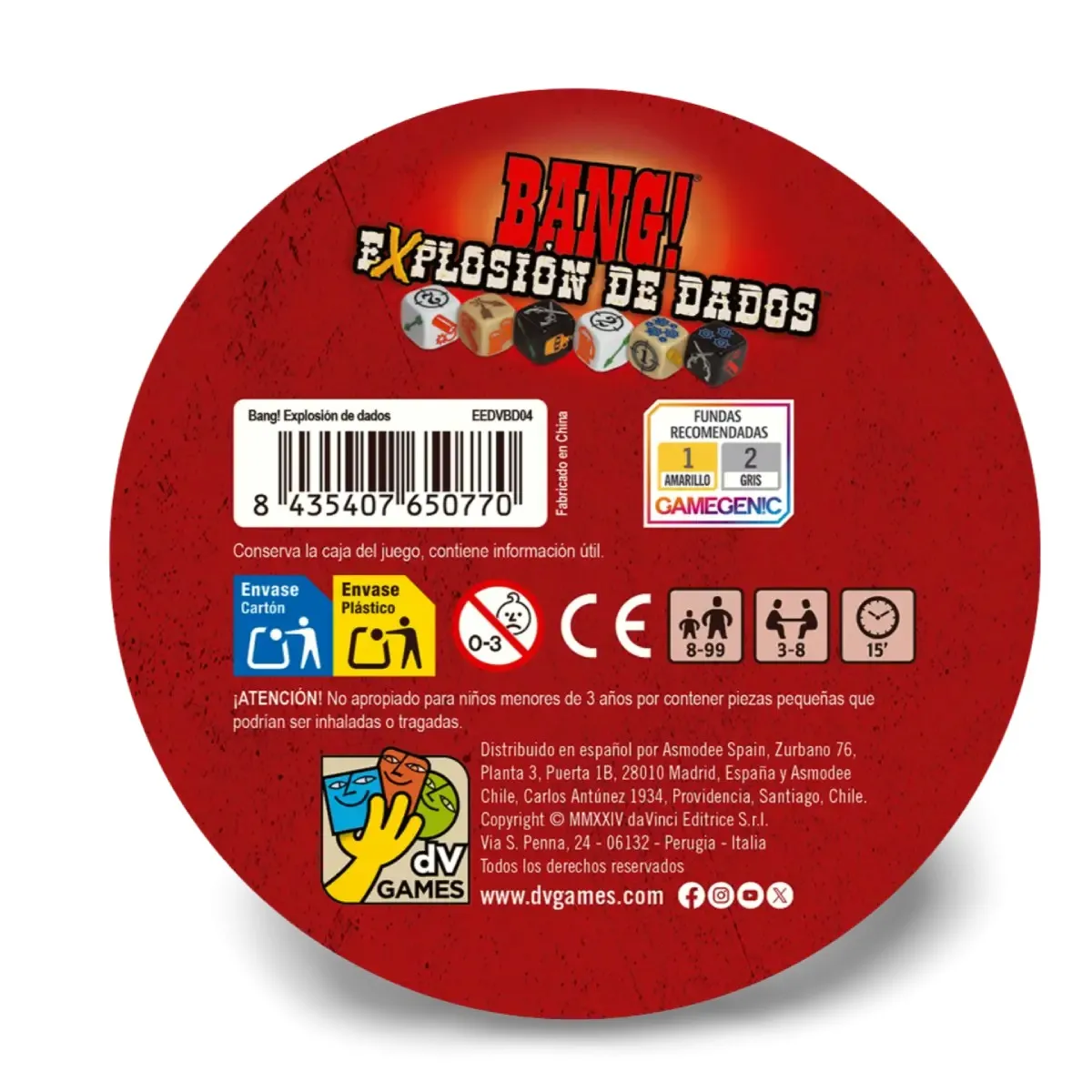 Bang! Explosión de dados